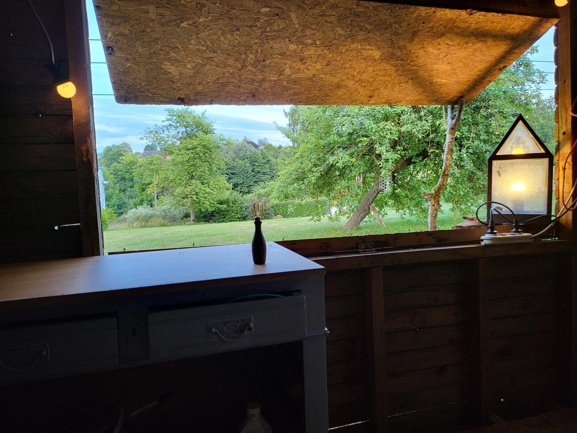 A La Salle De Jeux Et Son Jardin Autour De La Cabane Verte Dinant Zewnętrze zdjęcie